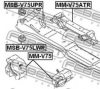 MITSUBISHI 2910A065 Mounting, axle beam